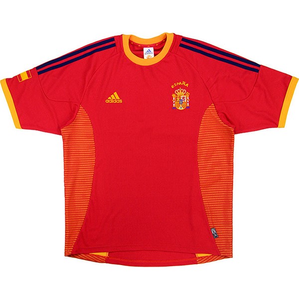 Tailandia Camiseta España 1st Retro 2002 2004 Rojo